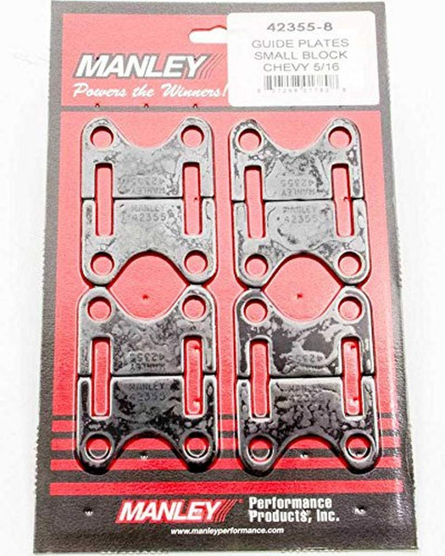 Steel Manley Guide Plates - Pack of 8