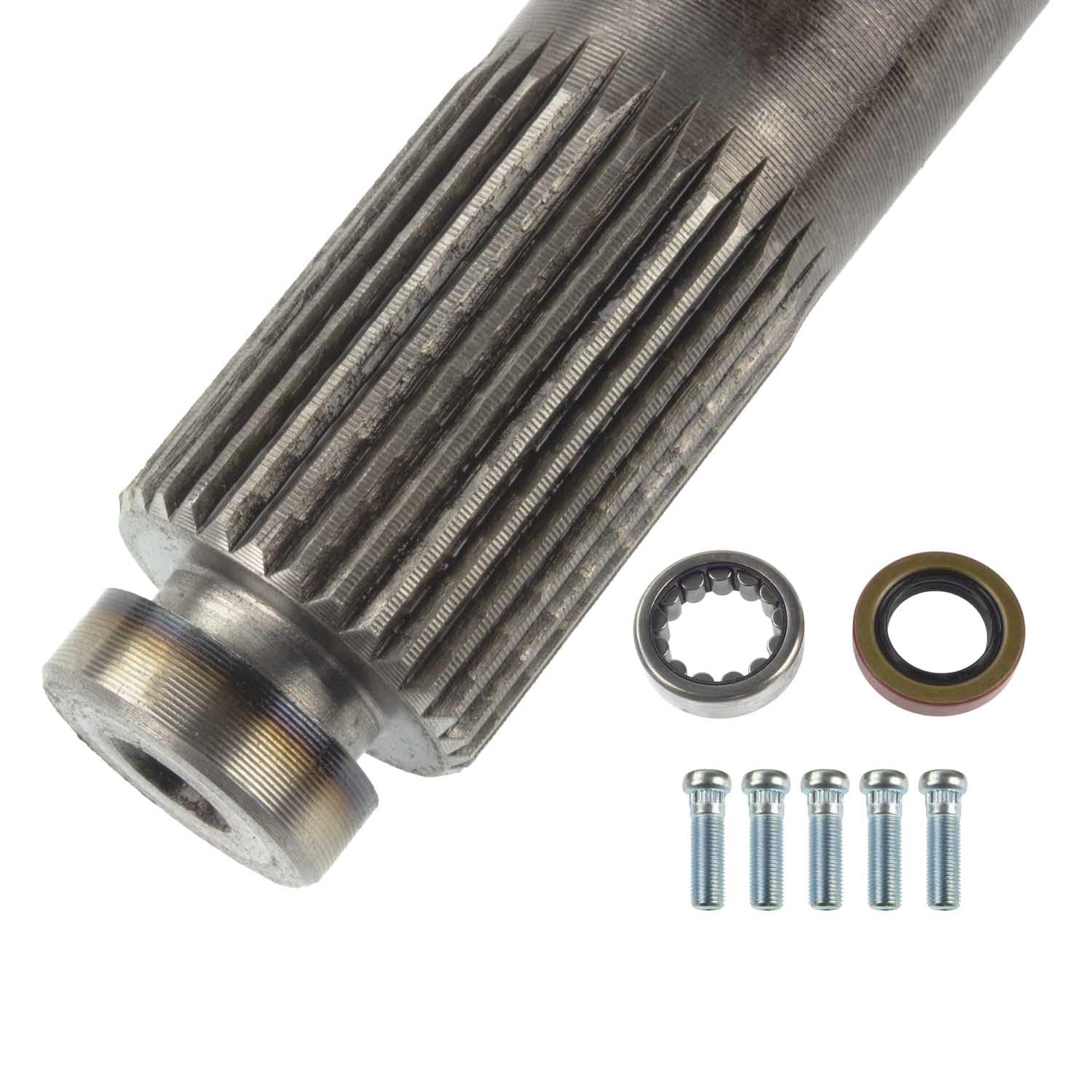 Drive Axle Shaft Assembly TEN Factory MG27120 For GM 8.875" 12-Bolt Rear 30 Spline 5x4.75 Bolt Pattern – Fits Chevy Camaro (1967-1969), Chevelle (1965-1967), Chevy II (1968) - Replaces Alloy USA 17120