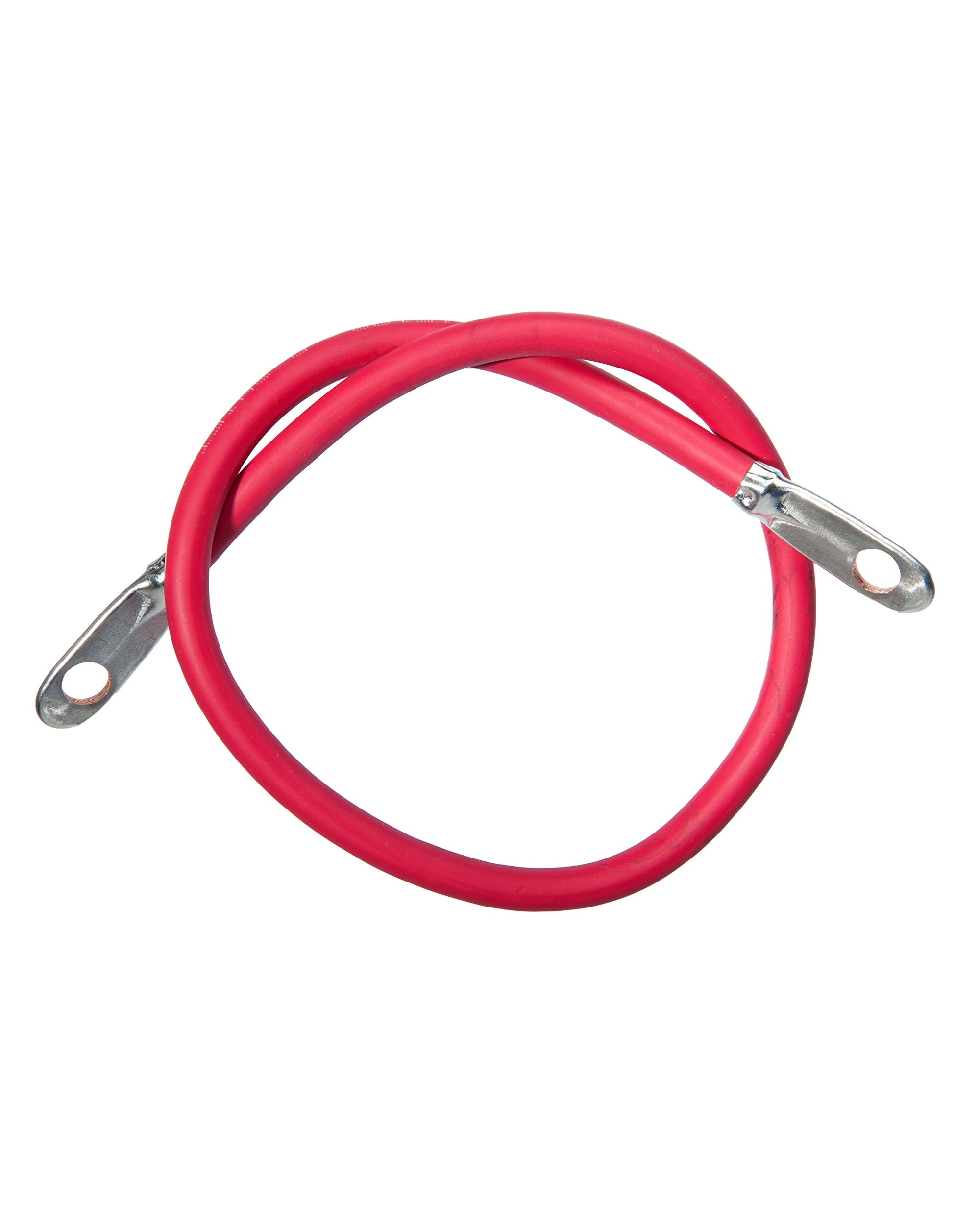 Battery Cable Sierra International With Terminals - 2' Red, 4 Gauge