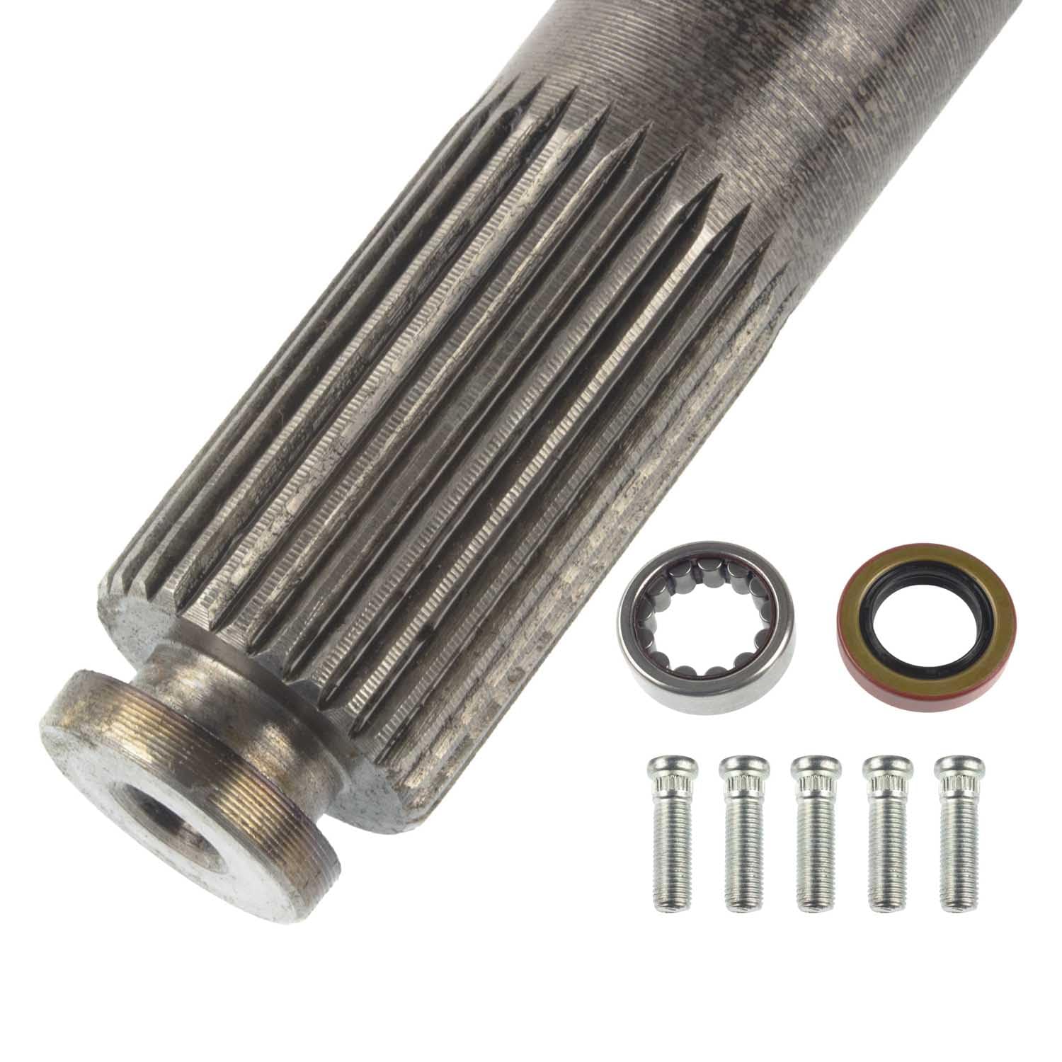 MG27136 TEN Factory Bolt Pattern Spline Drive Axle Shaft Assembly for GM 7.625, 28 Spline Details Left and Right Fits Chevrolet Camaro Pontiac Firebird Replaces 26059962 YA G26059962 92-25185 447-2343