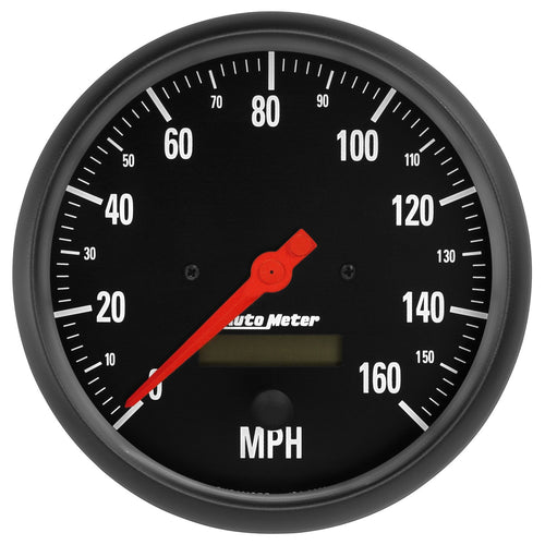 Speedo AutoMeter 2685 Gauge, 5", 160Mph, Elec. Program W/LCD Odo, Z-Series
