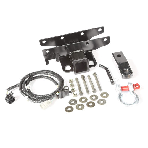 Trailer Hitch Kit Rugged Ridge 11580.62, D-Shackle; 07-18 Jeep Wrangler JK