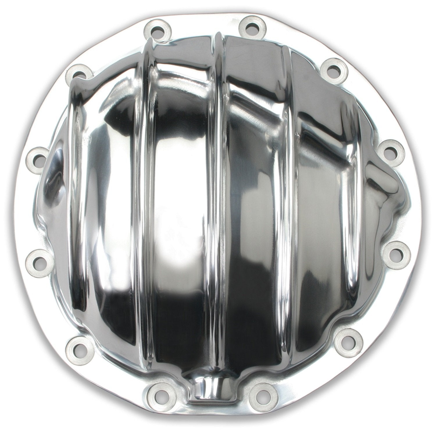 Polished Aluminum Differential Cover Kit Trans-Dapt Performance 4835 GM 12 Bolt Incl. Cover/Bolts/Gasket