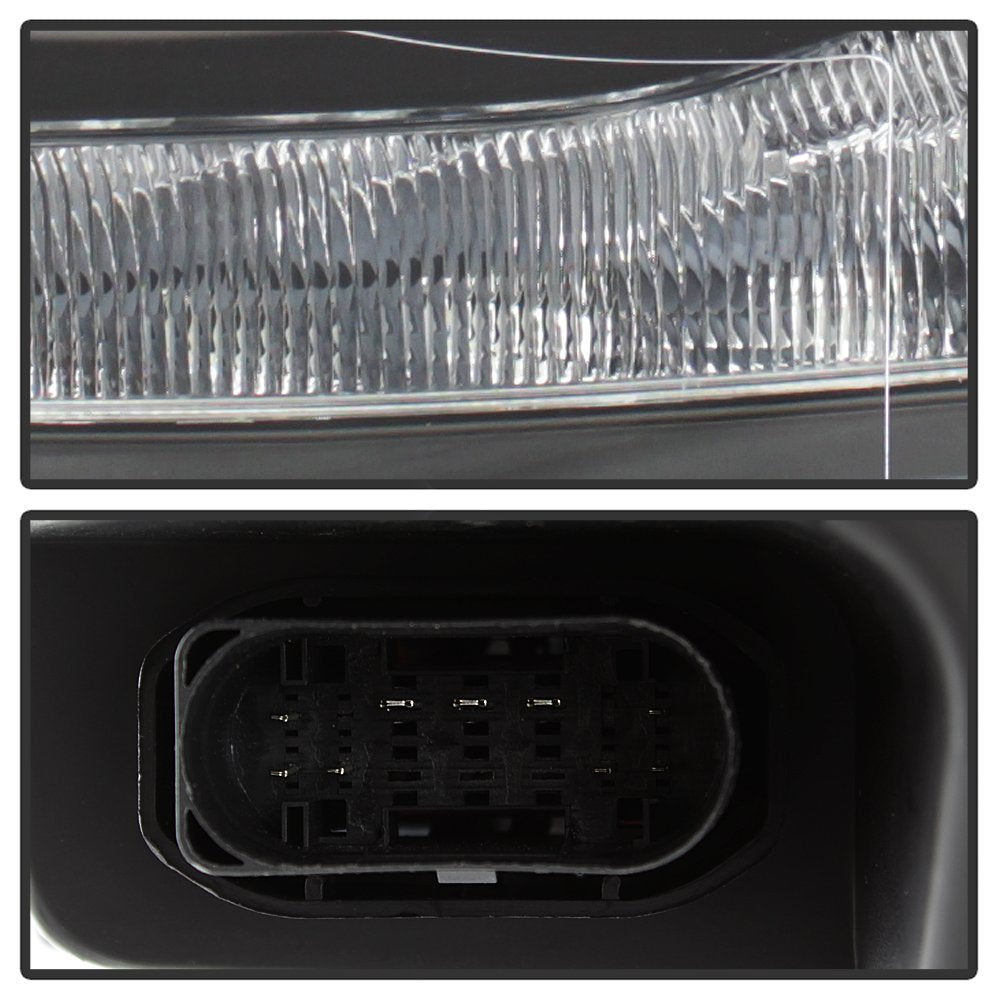 OEM Style Xtune Headlight (HD-JH-DR13-OE-BK) (POE)