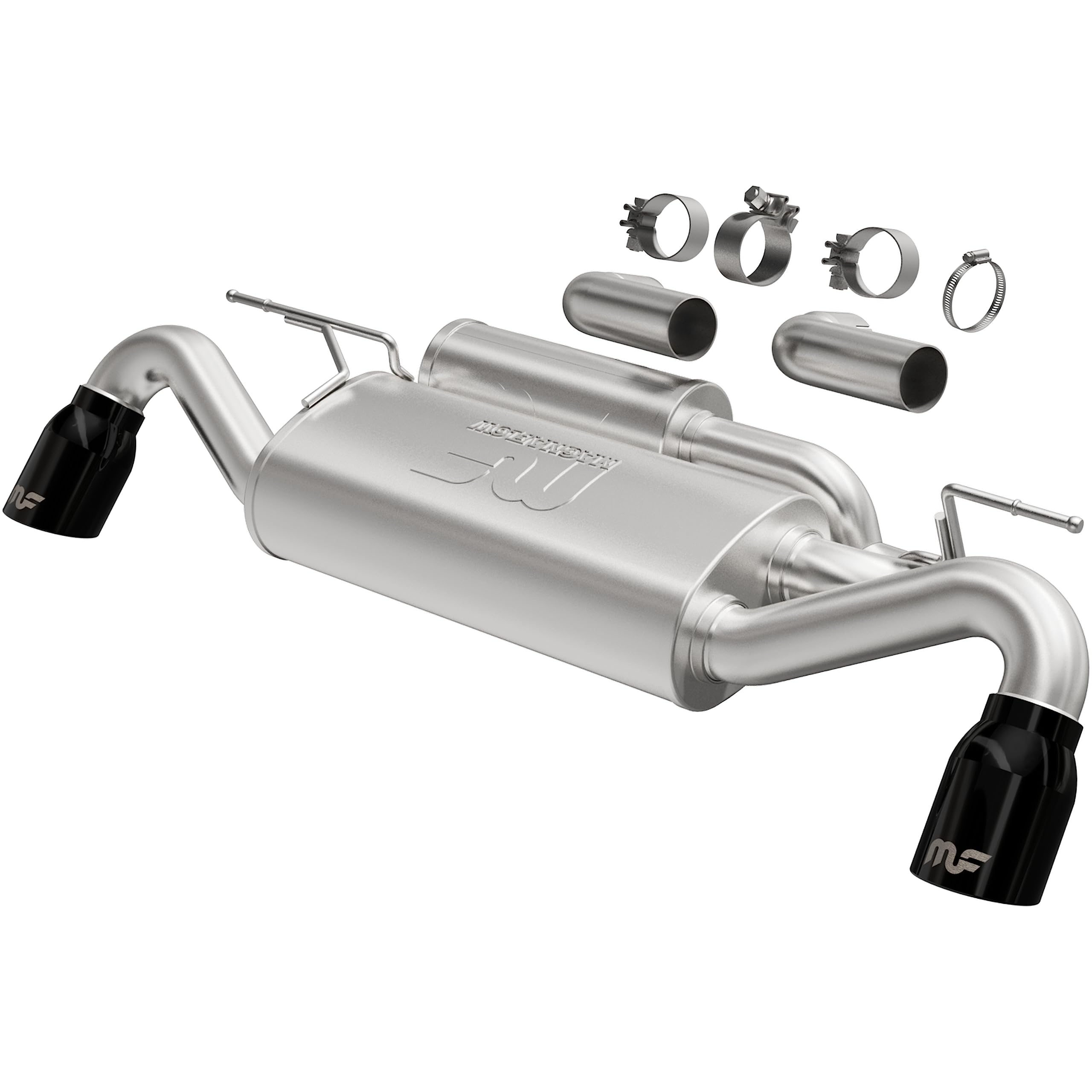 Performance MagnaFlow Exhaust System 19553: Cat-Back, Street Series, Compatible with 2021-2024 Ford Bronco Sport, Dual Split Rear Exit Style