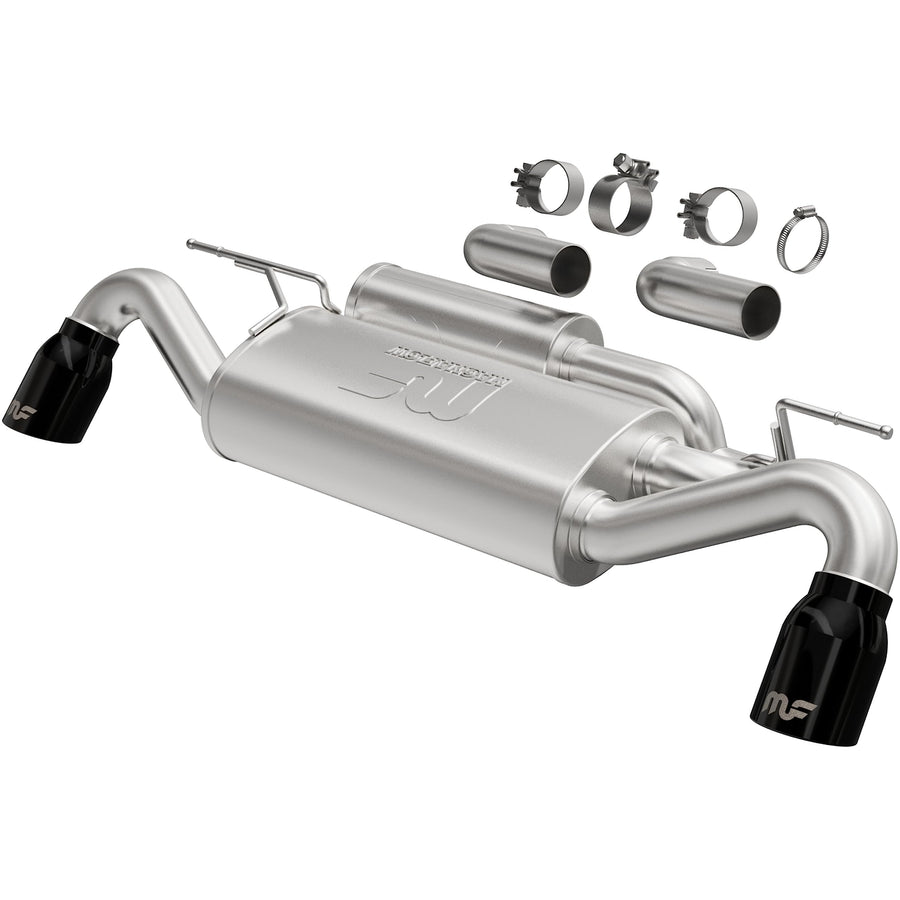 Performance MagnaFlow Exhaust System 19553: Cat-Back, Street Series, Compatible with 2021-2024 Ford Bronco Sport, Dual Split Rear Exit Style