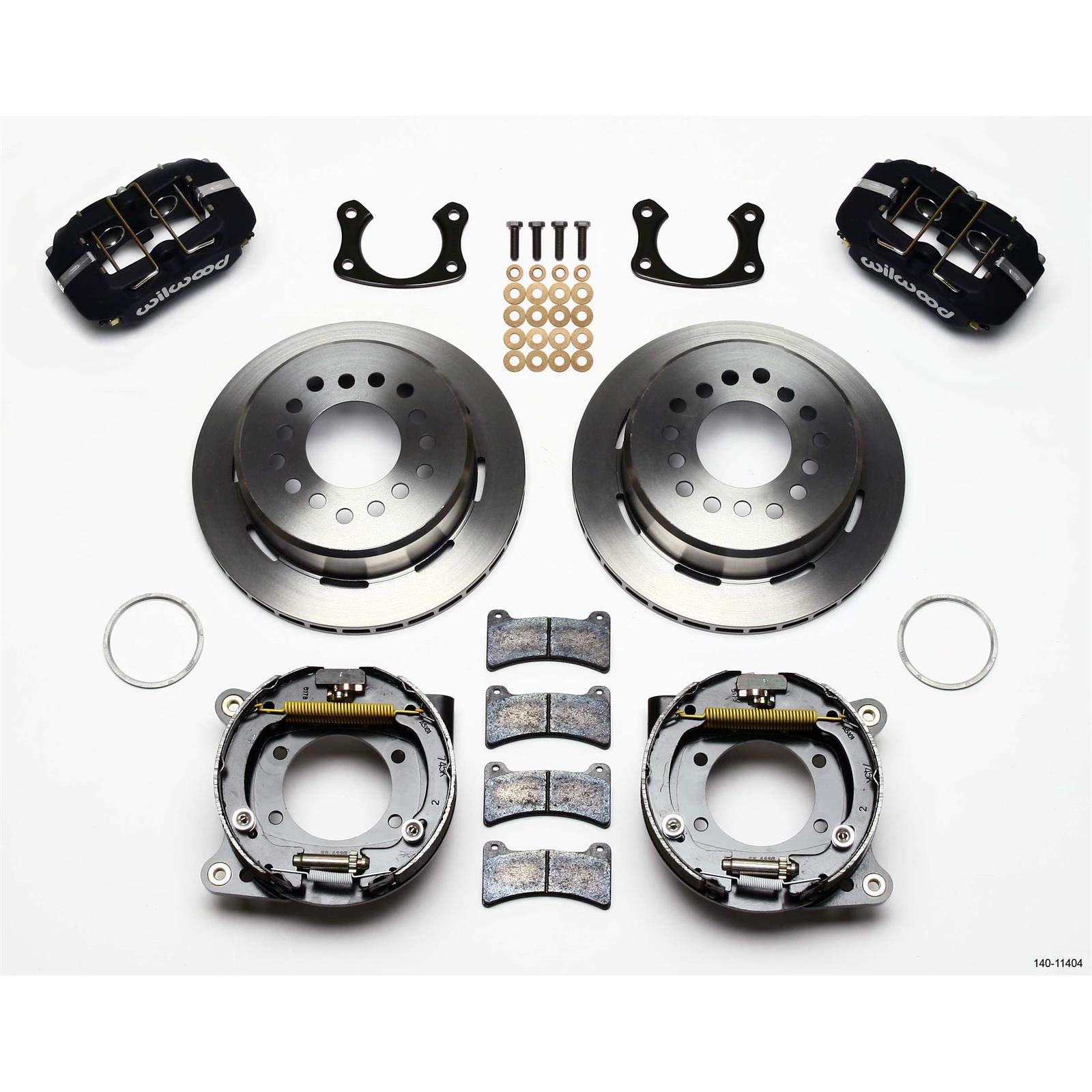 140-11404 WILWOOD FDP-LP 11.00" P-Brake Kit New Big Ford 2.50" Off, Front Mount