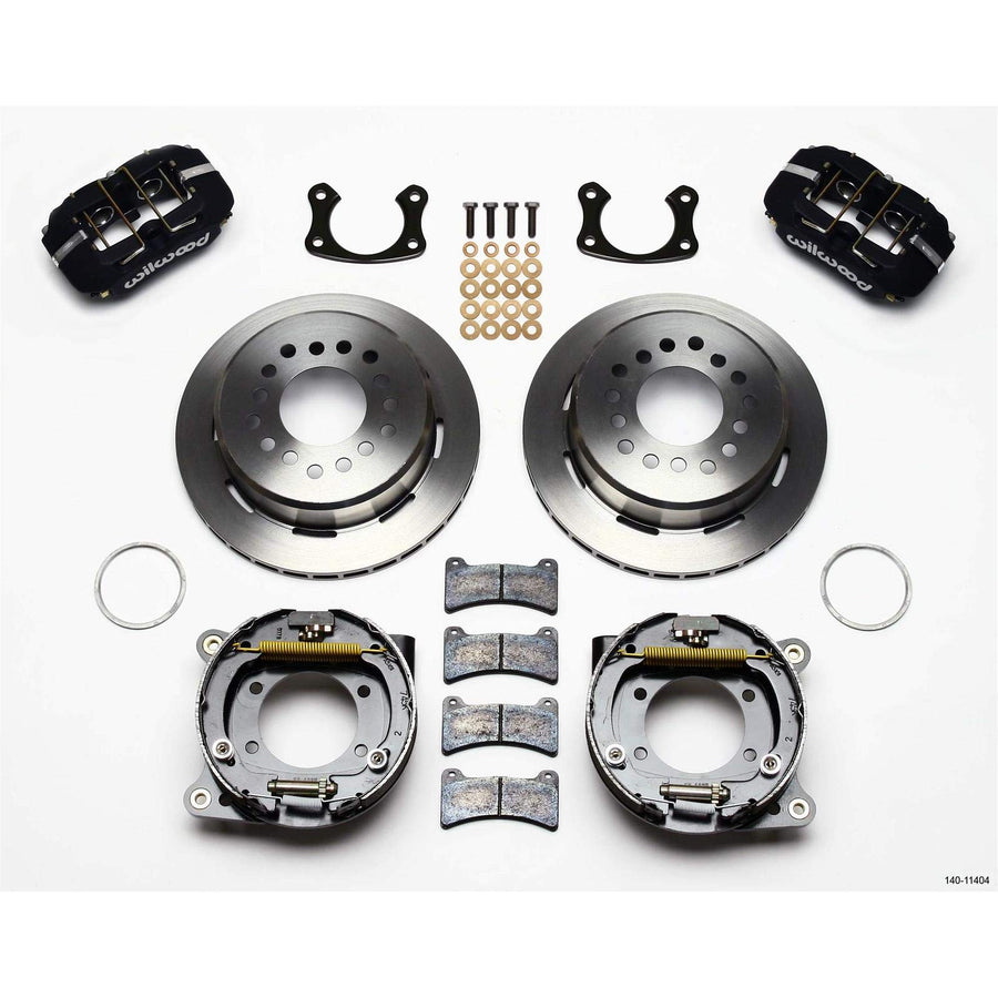 140-11404 WILWOOD FDP-LP 11.00" P-Brake Kit New Big Ford 2.50" Off, Front Mount
