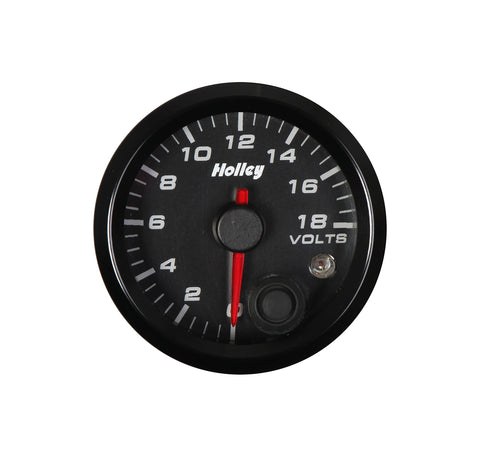 26-603 Holley Analog Style Voltage Gauge