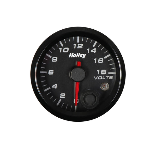 26-603 Holley Analog Style Voltage Gauge
