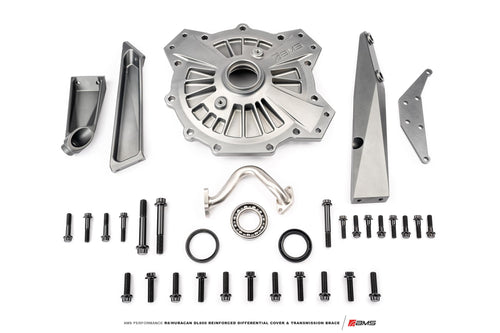 R8/Huracan AMS Performance DL800 Reinforced Differential Cover & Transmission Brace