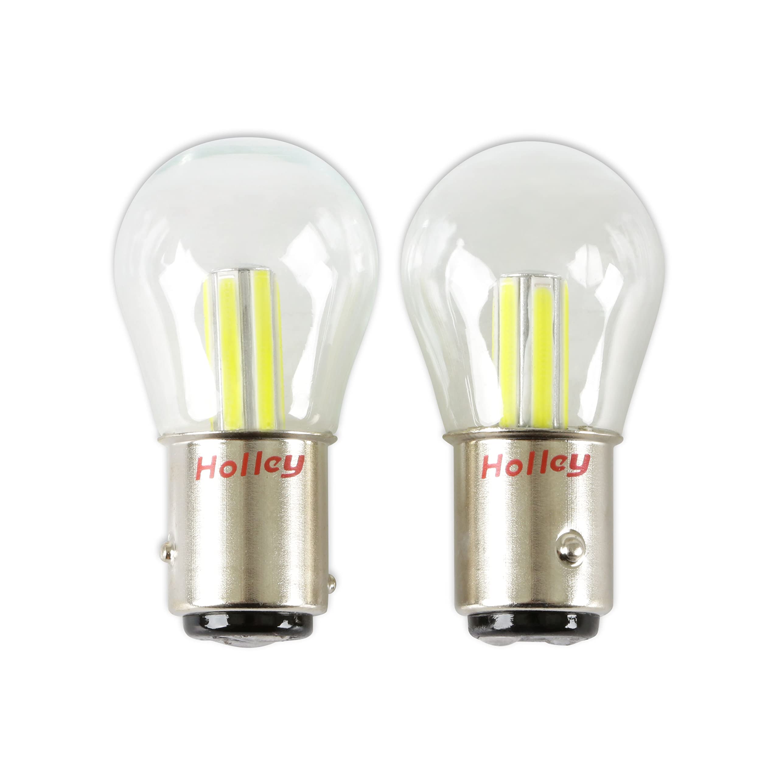 Holley HLED09 RetroBright LED Bulbs - Turn Signal 1157 - Modern White - Pair