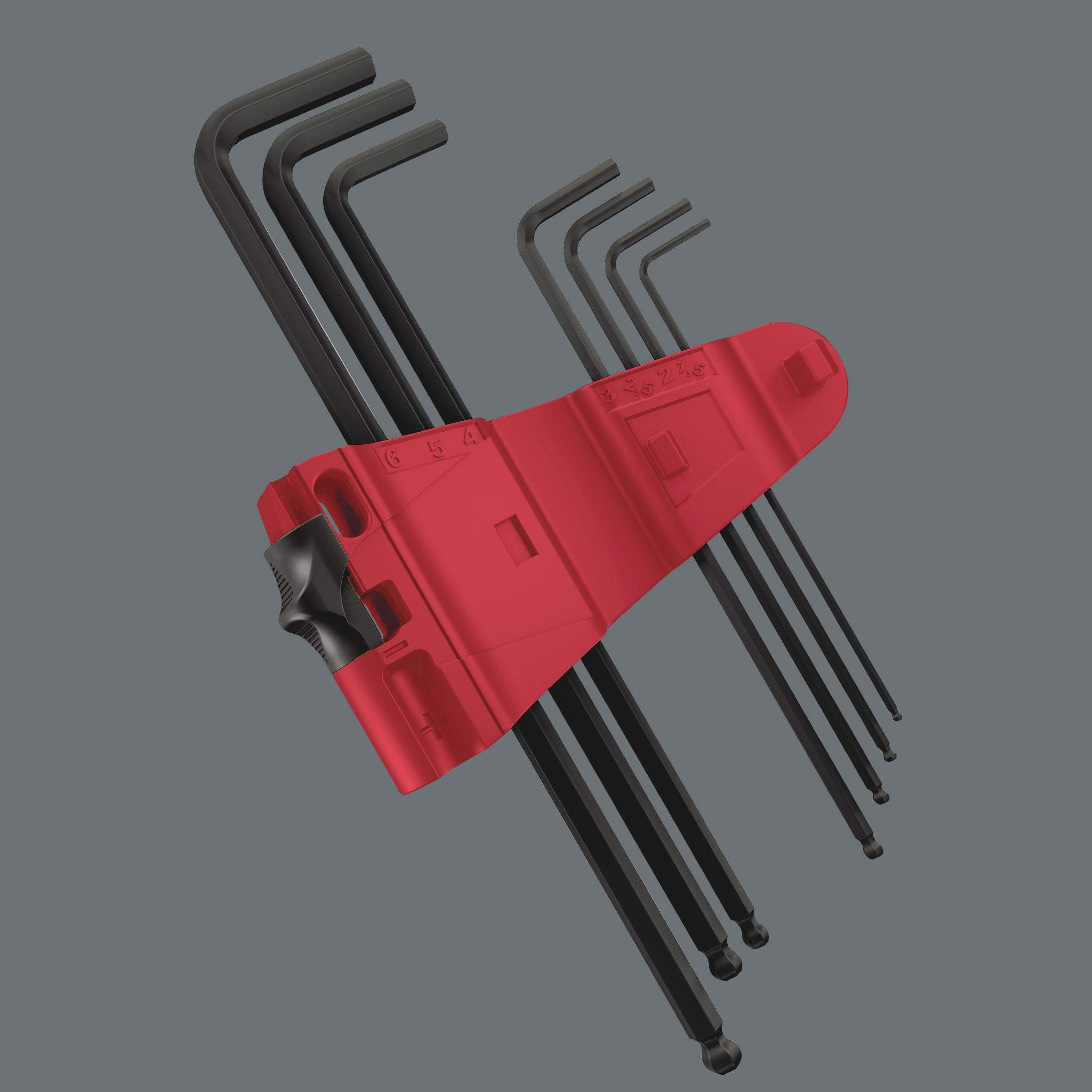 Long ARM 950 PKL/9 BM N Ballpoint HEX Key Set