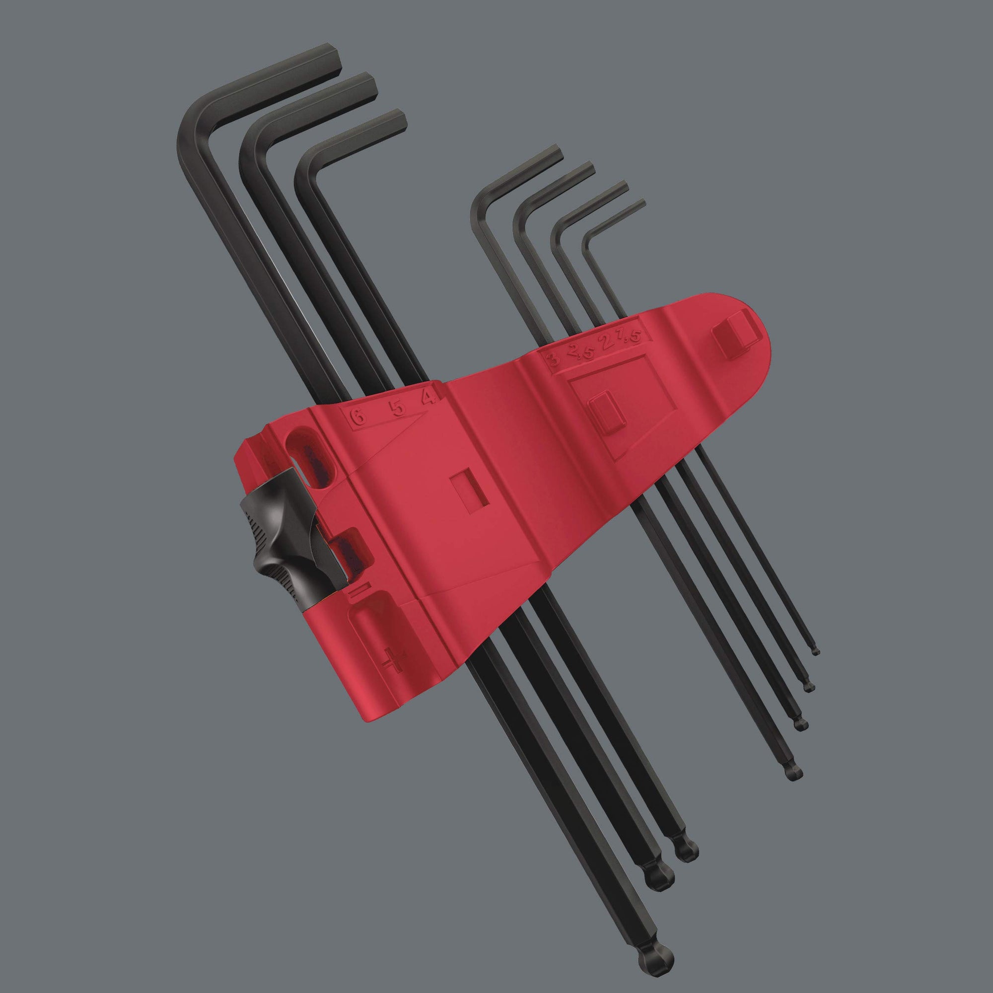 Long ARM 950 PKL/9 BM N Ballpoint HEX Key Set