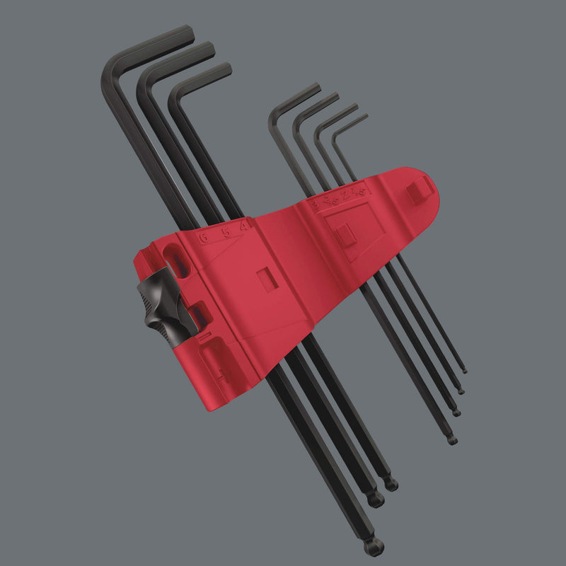 Long ARM 950 PKL/9 BM N Ballpoint HEX Key Set