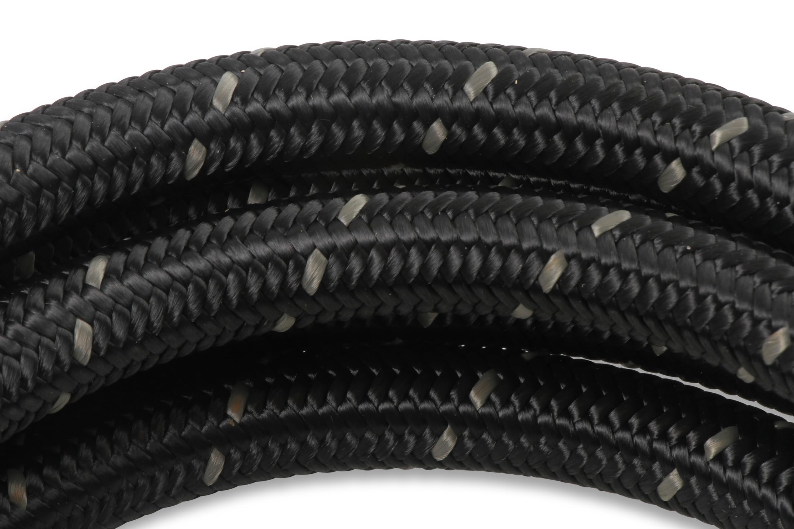 Black Braided Hose Mr. Gasket -8 10 Feet