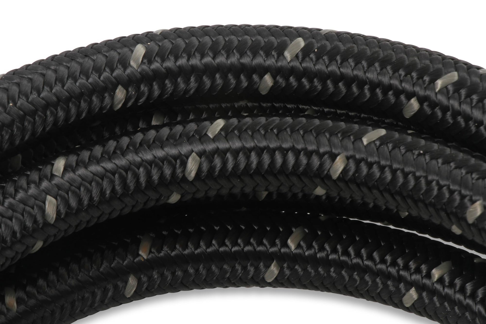Black Braided Hose Mr. Gasket -8 10 Feet