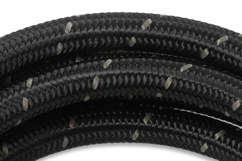 Black Braided Hose Mr. Gasket -8 10 Feet