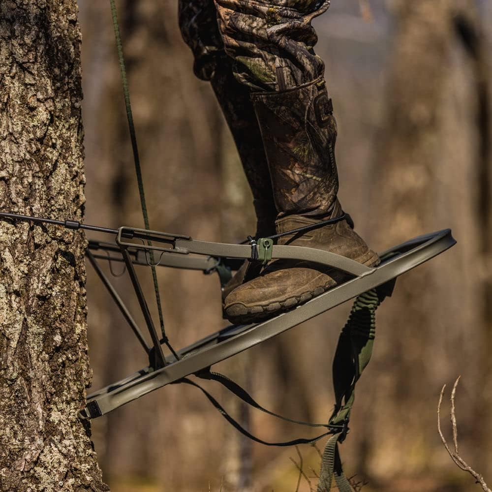 Mini Viper SD Summit Treestands Climbing Treestand, Mossy Oak