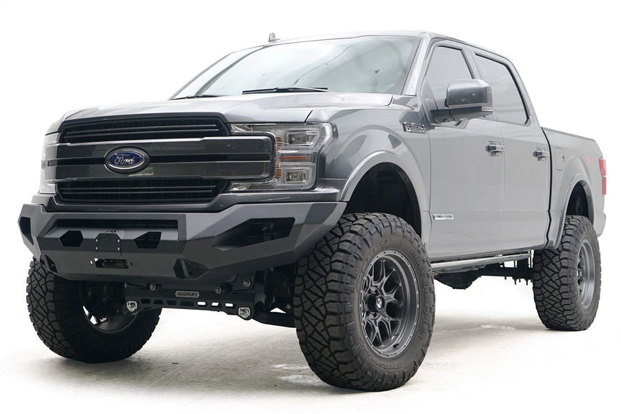Fab Fours Matrix Full Width Raw Front Winch HD Bumper FF18-X4551-B