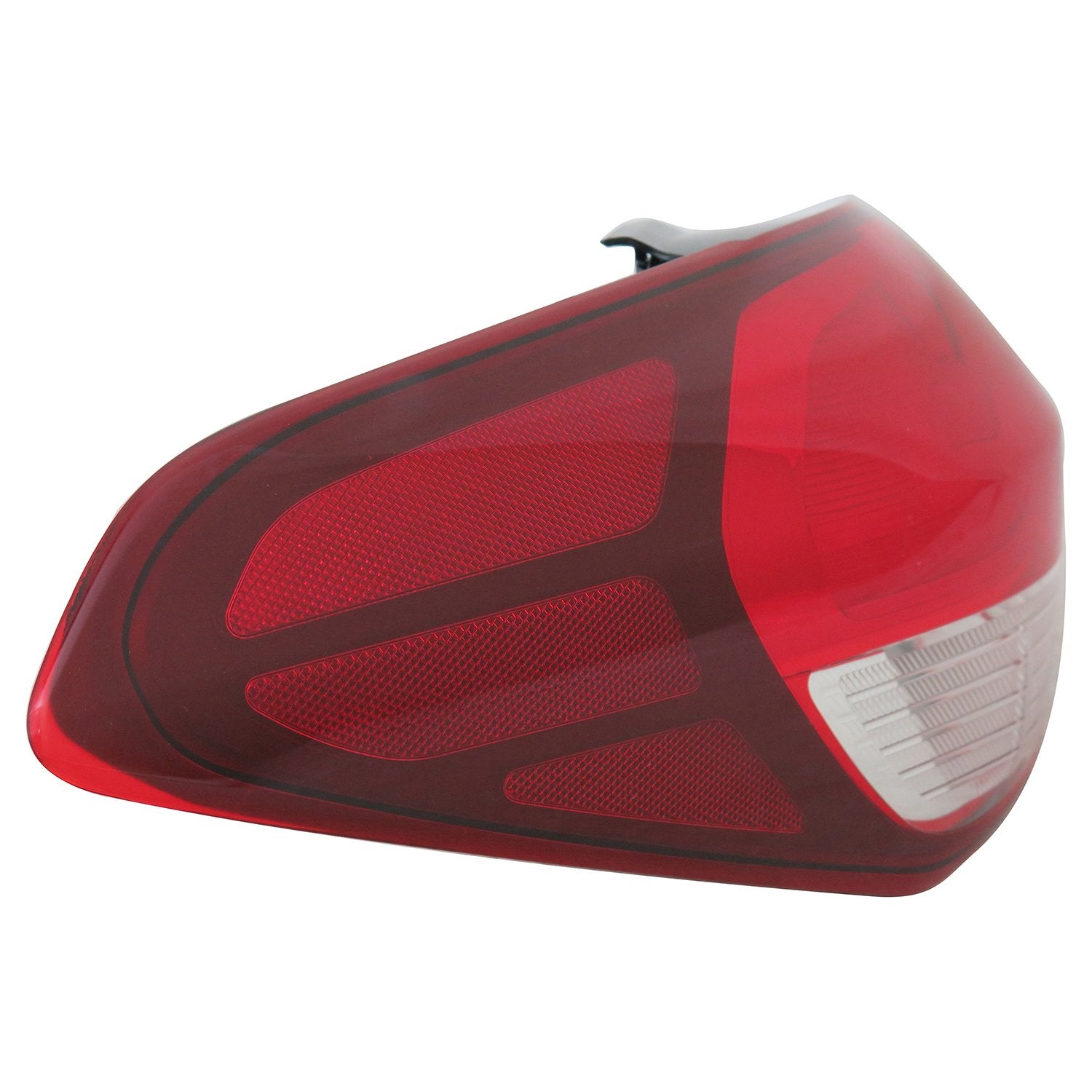 Left TYC Tail Light Assembly Compatible with 2017-2018 Kia Forte