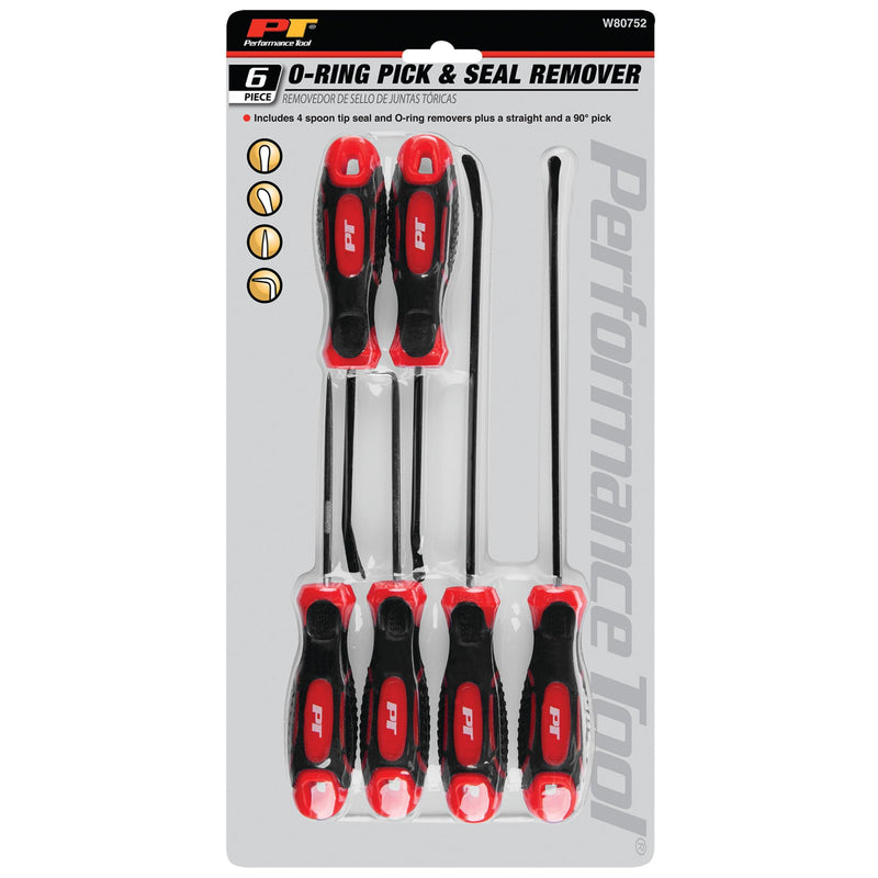 6 pc. Performance Tool O-Ring and Seal Remover - W80752