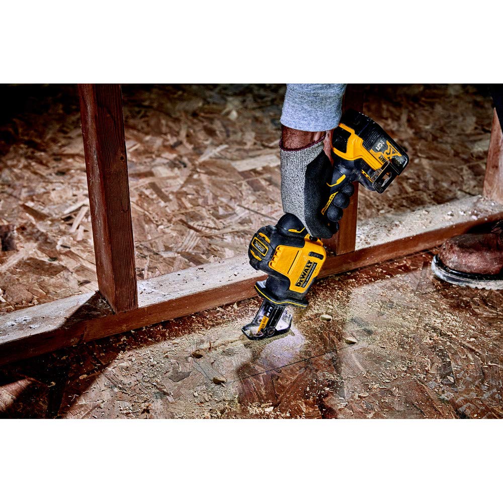 DEWALT 20V MAX* Reciprocating Saw, One-Handed, Cordless, Tool Only (DCS369B)