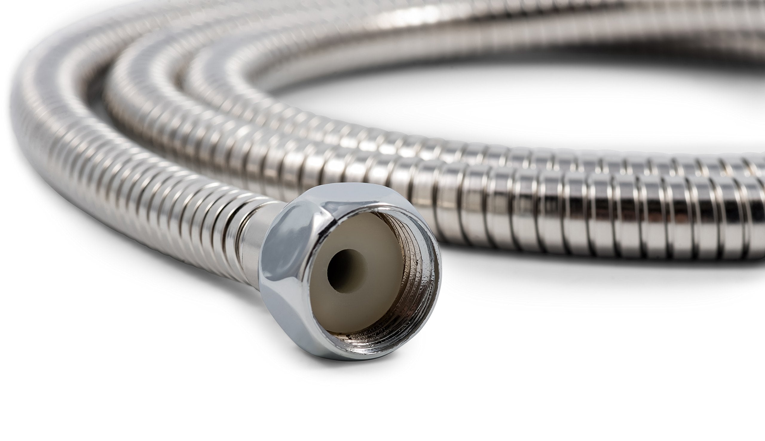 60" Camco Replacement RV/Marine Flexible Shower Head Hose (Chrome)
