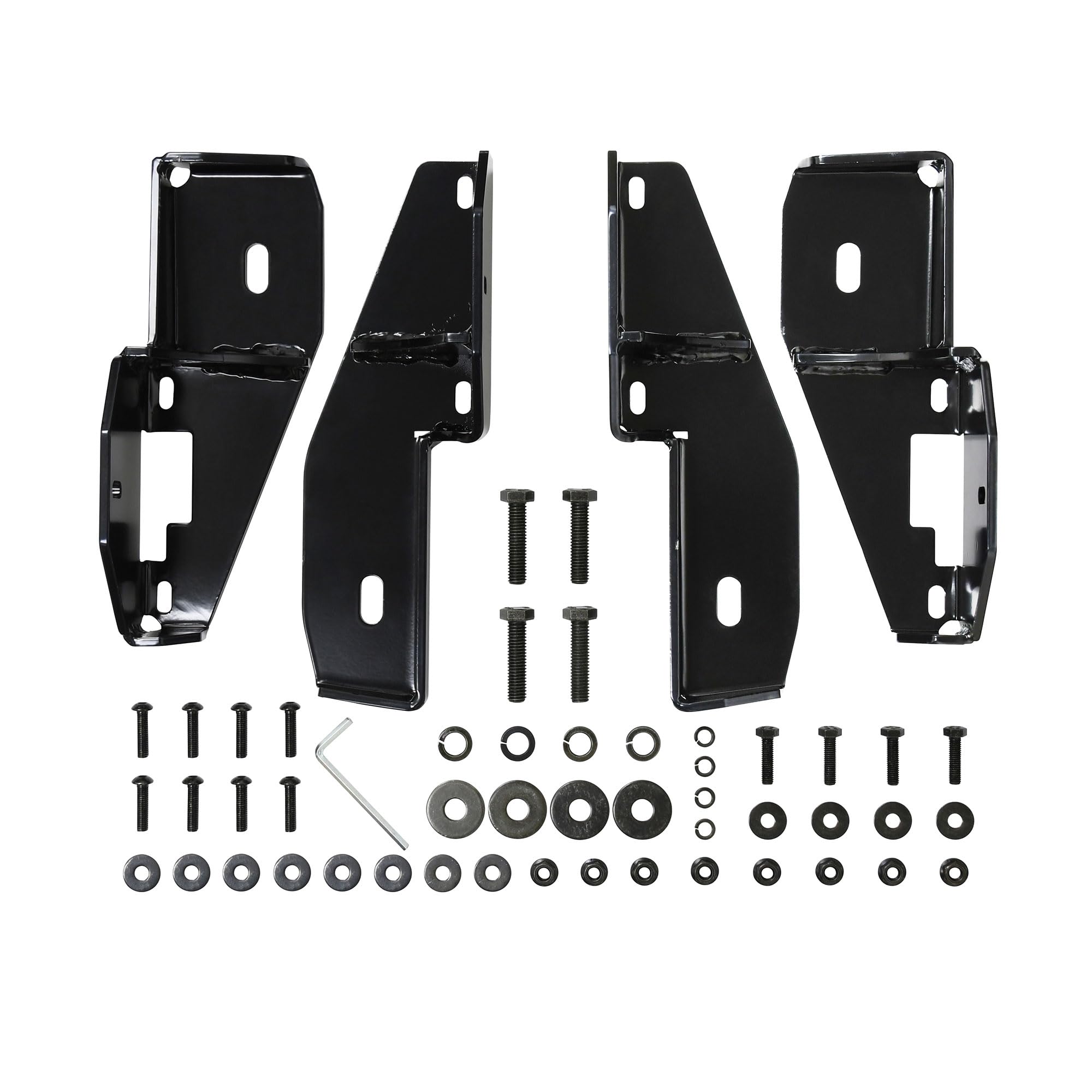 Platinum 4 Oval Nerf Bars Westin fits 2020-2025 Gladiator Black Pair