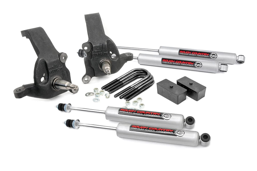 3" Lift Kit Rough Country w/N3 Shocks for 1997-2003 Ford F-150 2WD - 52830