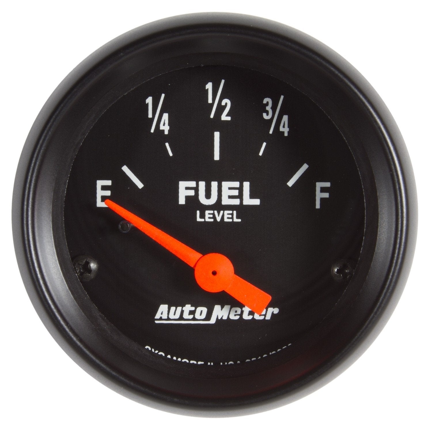 AutoMeter 2652 Auto Meter Gauge, Fuel Level, 2 1/16", 73Ωe to 10Ωf(Aftermarket Linear), Elec, Z-Series