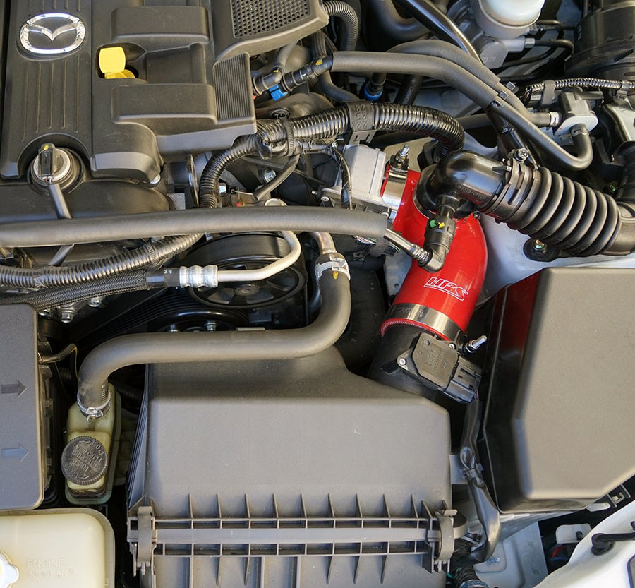 Black HPS 57-1494-BLK Silicone Intake Hose