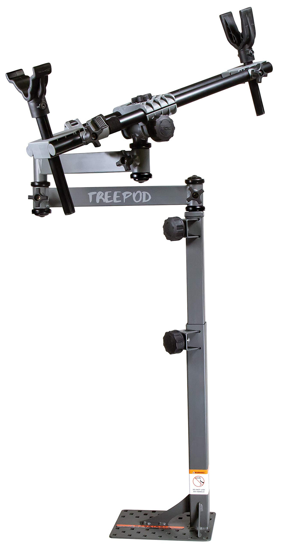 TreePod BOG Hunting Rest with Maximum Shooting Stability, Non-Marring Hands-Free Gun Rest, Adjustable Height, Ambidextrous, Tilting Frame, and Durable Design for Hunting, Shooting, and Outdoors