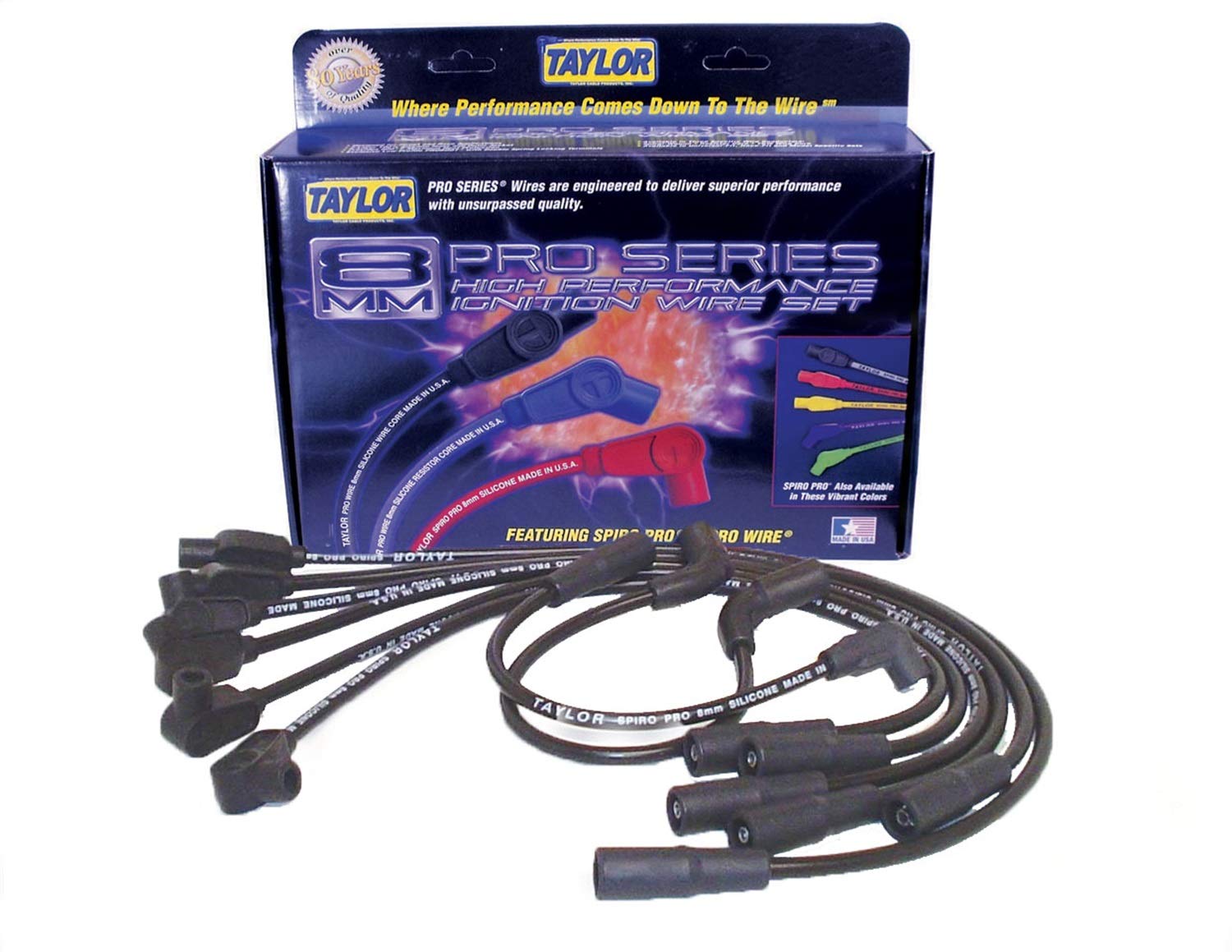 Black Taylor Cable 74035 Spark Plug Wire
