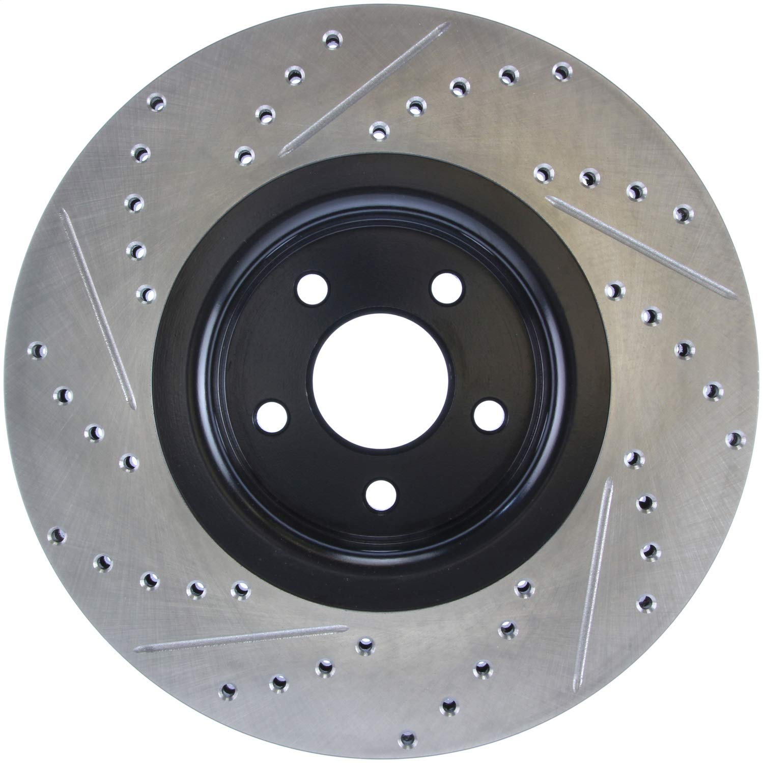 Sport Drilled/Slotted Brake Rotor StopTech 127.65146L (Front Left), 1 Pack