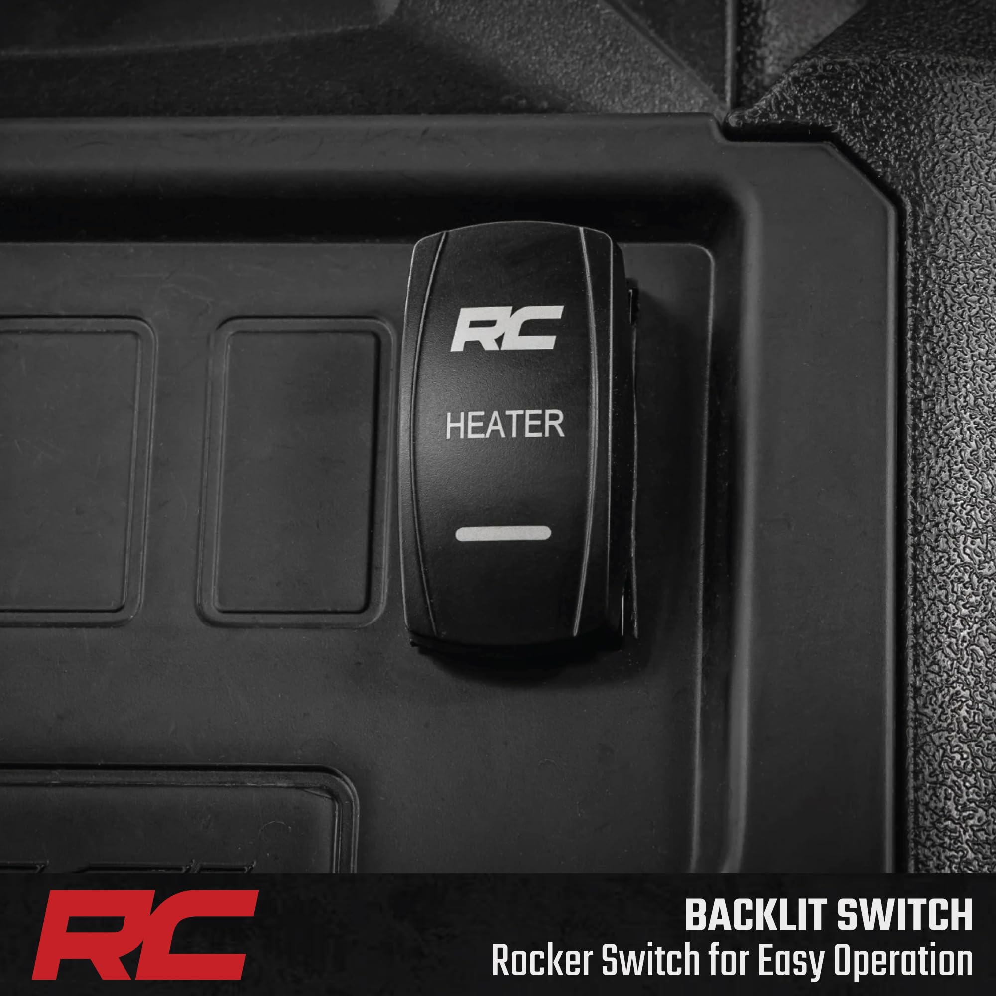 Cab Heater Rough Country for Polaris General XP 4 & XP 1000-16,000 BTU UTV Heater Kit with Fast Cabin Warm-Up & Defrost, Complete Install Kit, Factory-Like Fit