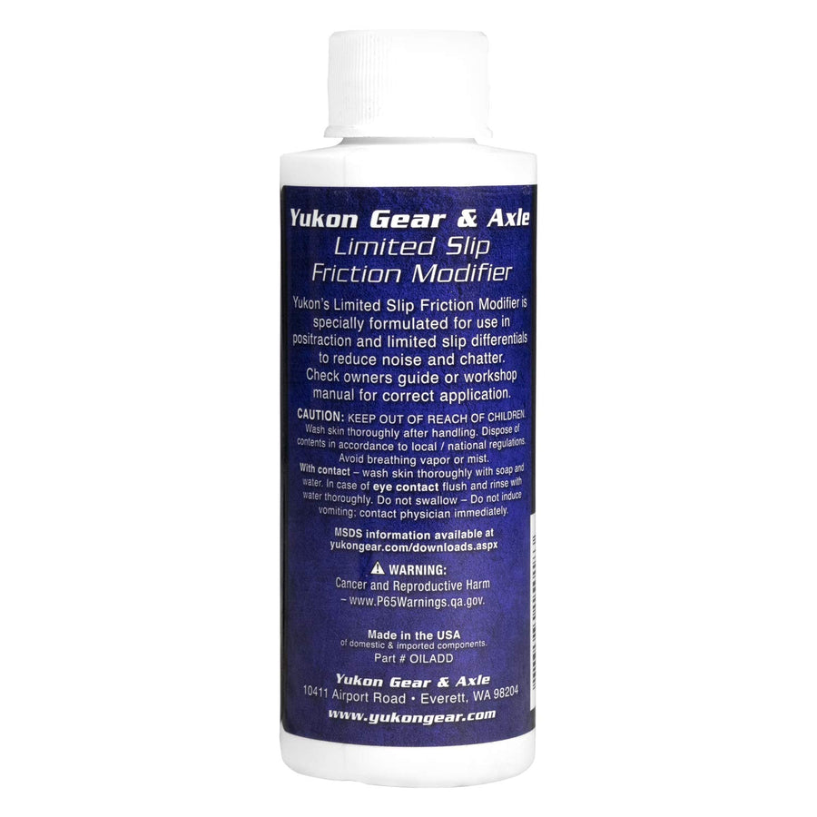 Positraction Friction Modifier Additive for Limited Slip Differentials