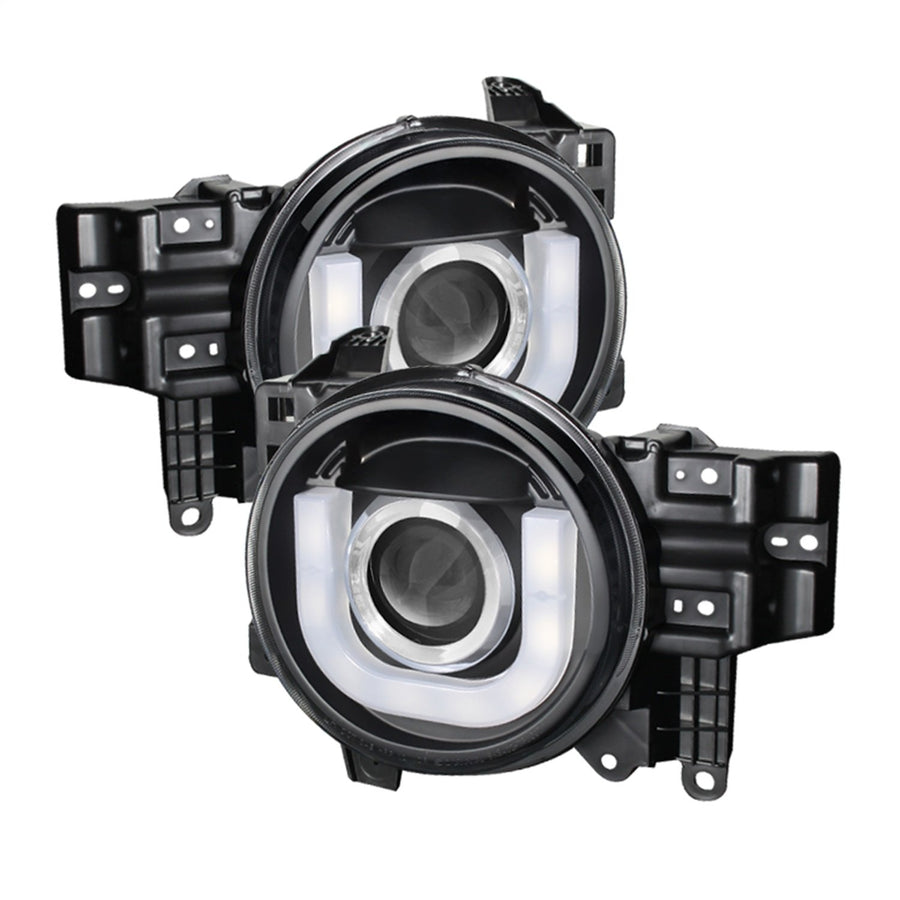 Black/Clear Spyder Auto 5075314 Projector Style Headlights