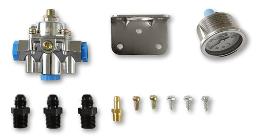 12-882KIT Holley: 12-882 Fuel Pressure Regulator Kit, Gauge And Fittings