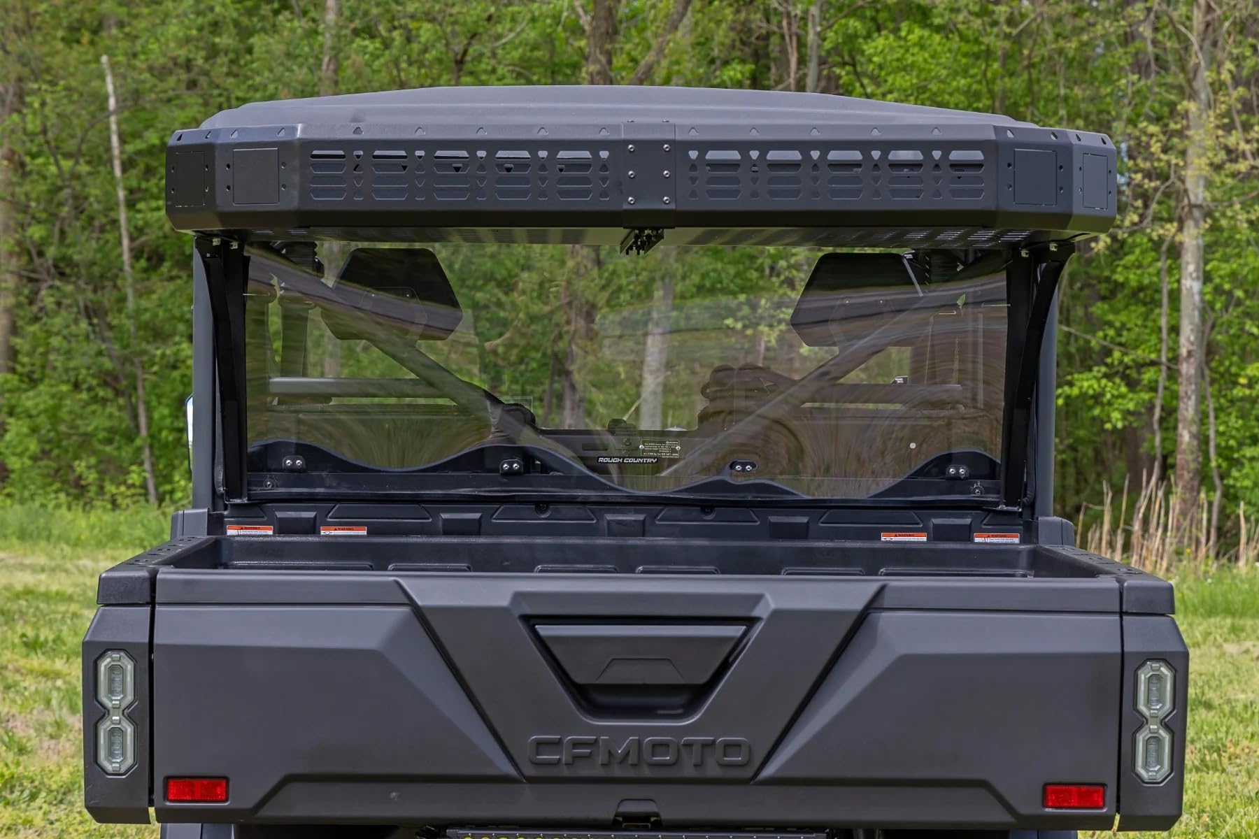Rough Country Rear Window Panel for UForce CFMoto 1000/1000XL (2021-2025) - UV & Scratch Resistant