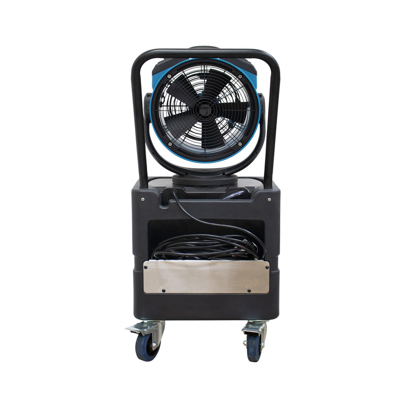 Multi-Purpose XPOWER FM-68WK Oscillatin Misting Fan with Built-In Water Pumo and WT-45 Mobile Water Reservoir