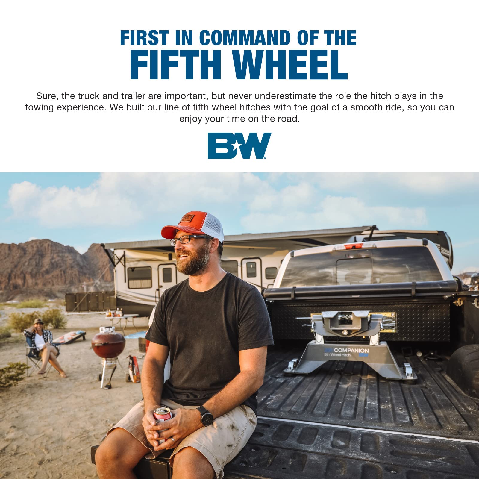 Companion Slider B&W Trailer Hitches Fifth Wheel Hitch - RVK3405