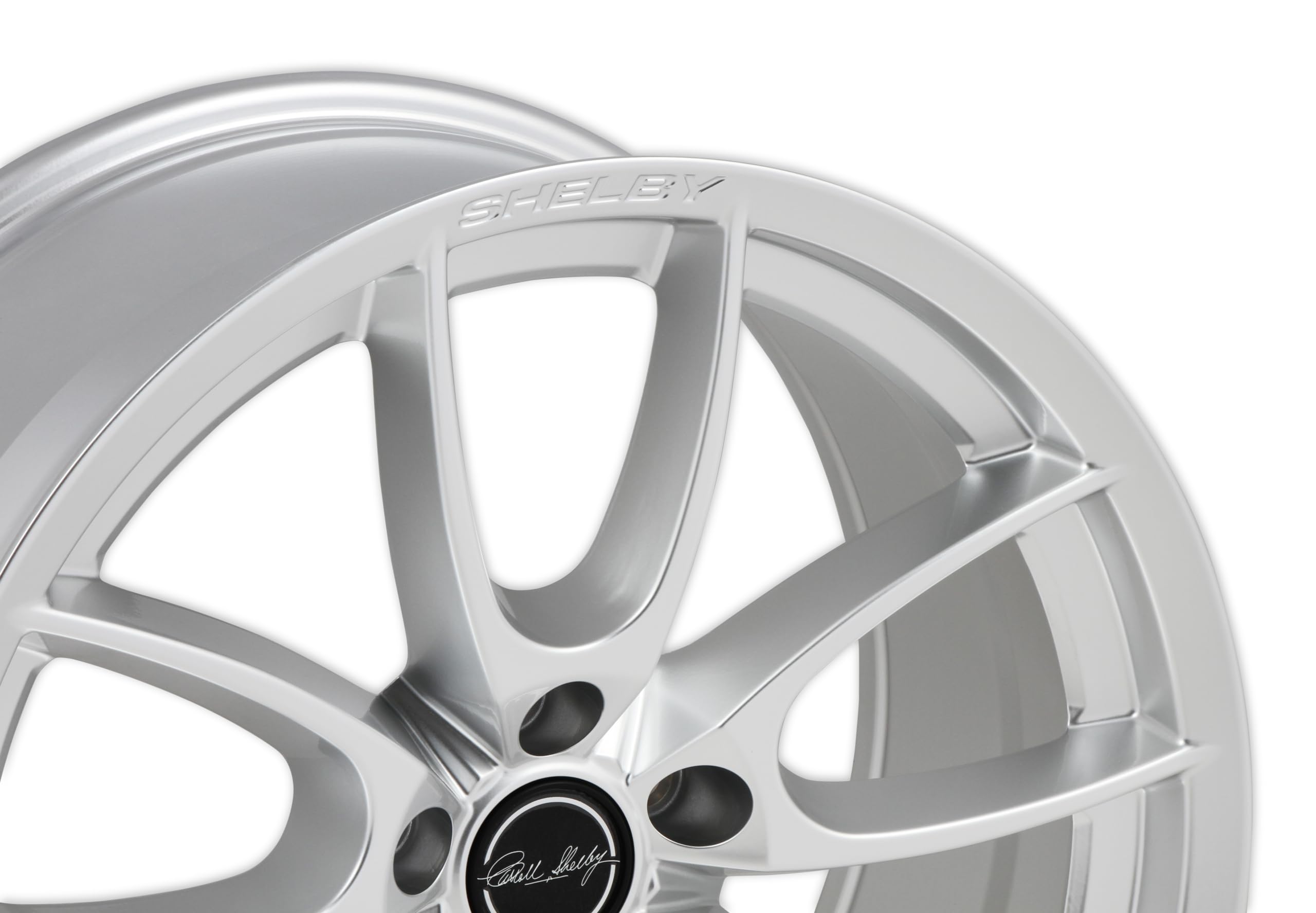 CS5-995534-CP Carroll Shelby Wheels CS5-19 x 9.5 in. - 5 x 114.3-34mm Offset - Chrome Powder
