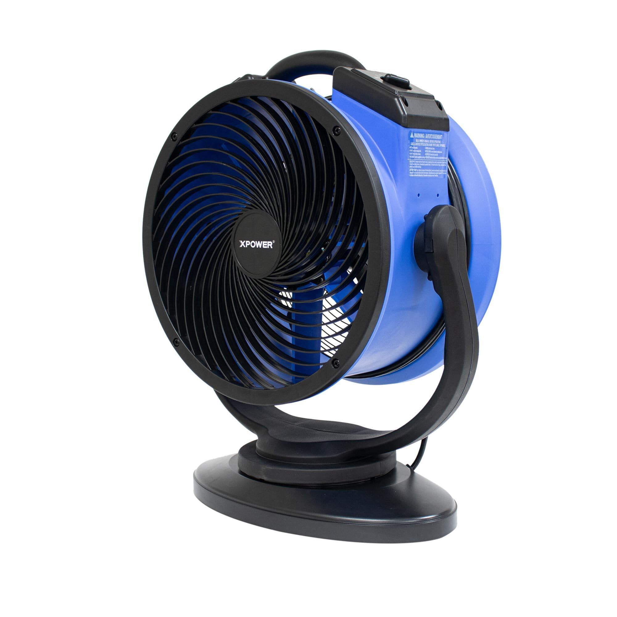 2100 CFM XPOWER Portable Oscillating Fan FC-300S, Fan Diameter 18 in, Air Delivery 2100 cfm, Model# FC-300S