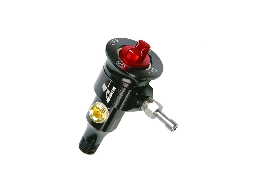 Billet Aeromotive Fuel Sample Valve, Black