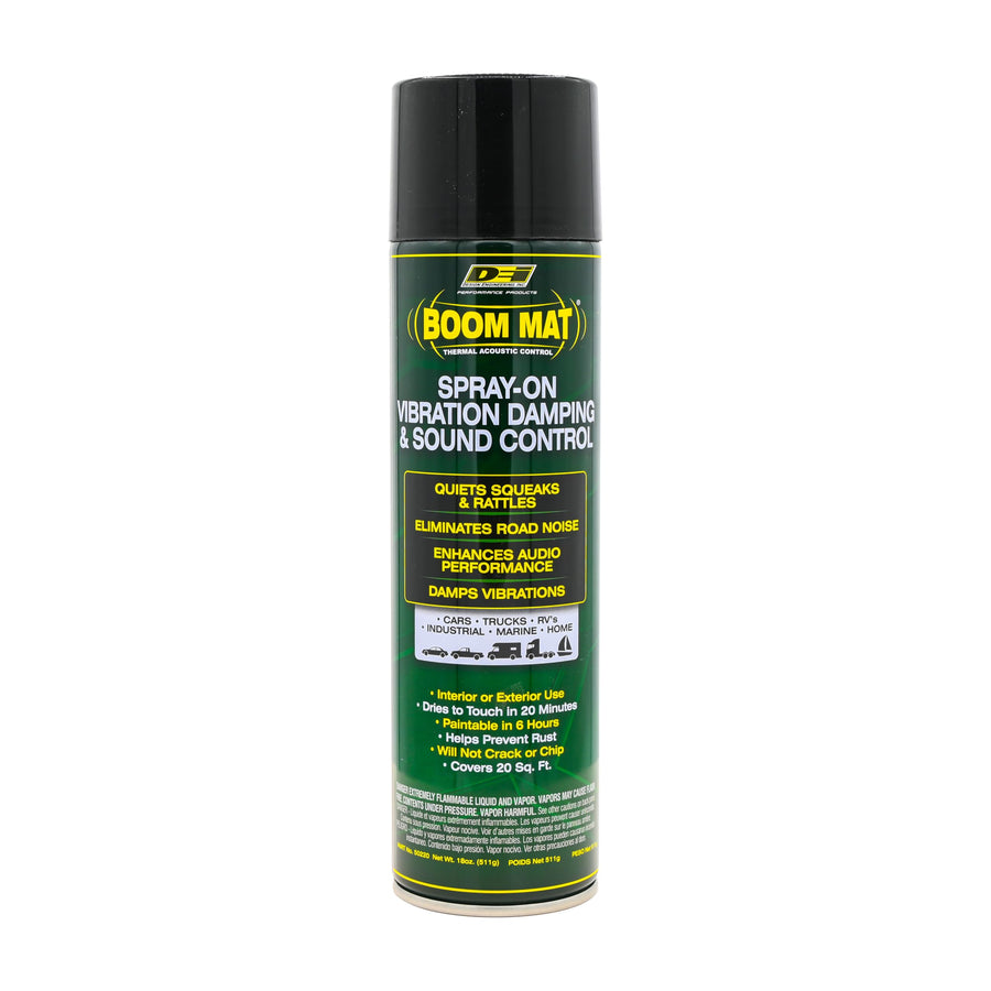 Boom Mat Deadening Spray Design Engineering 50220 | Spray-On Sound Deadener for Cars | Eliminate Road Noise | Dampen Vibrations | Enhance Car Audio | Covers 20 Sq Ft
