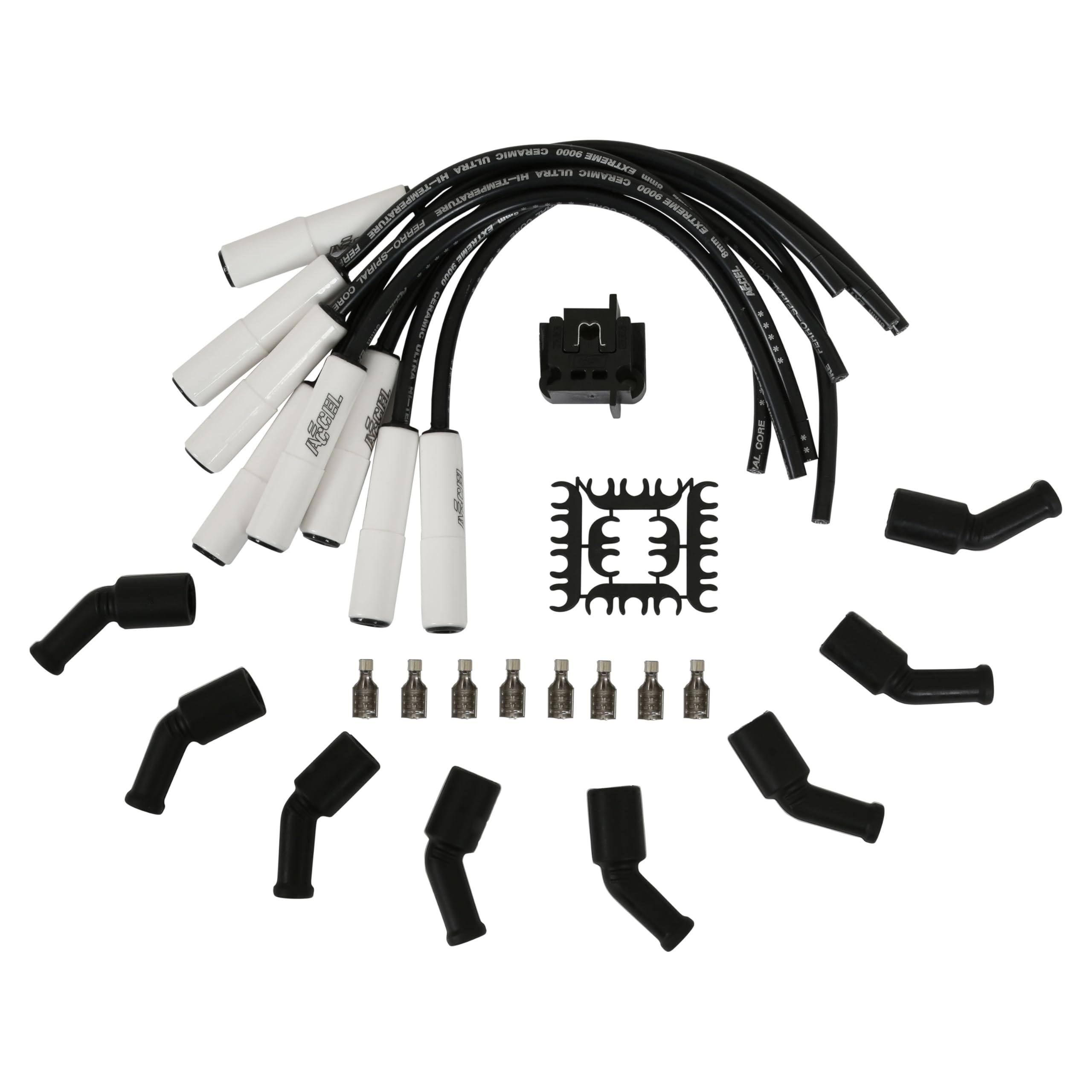 Extreme 9000 ACCEL 9060C Spark Plug Wire Set Ceramic Boot