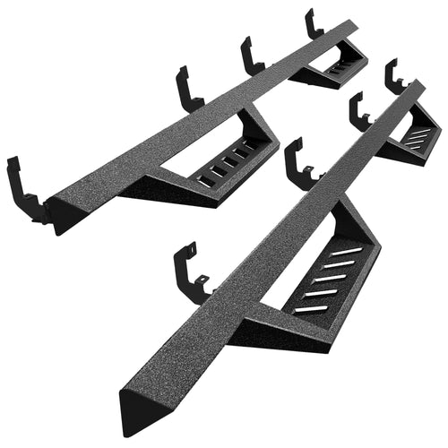 Tyger Auto Running Board LanderX Compatible with 2019-2026 Chevy Silverado GMC Sierra 1500; 2020-2026 2500 3500HD (Not Fit 19 LD) | Double Cab | TG-LX3C82458 | Drop Step Side Step Rail Nerf Bars