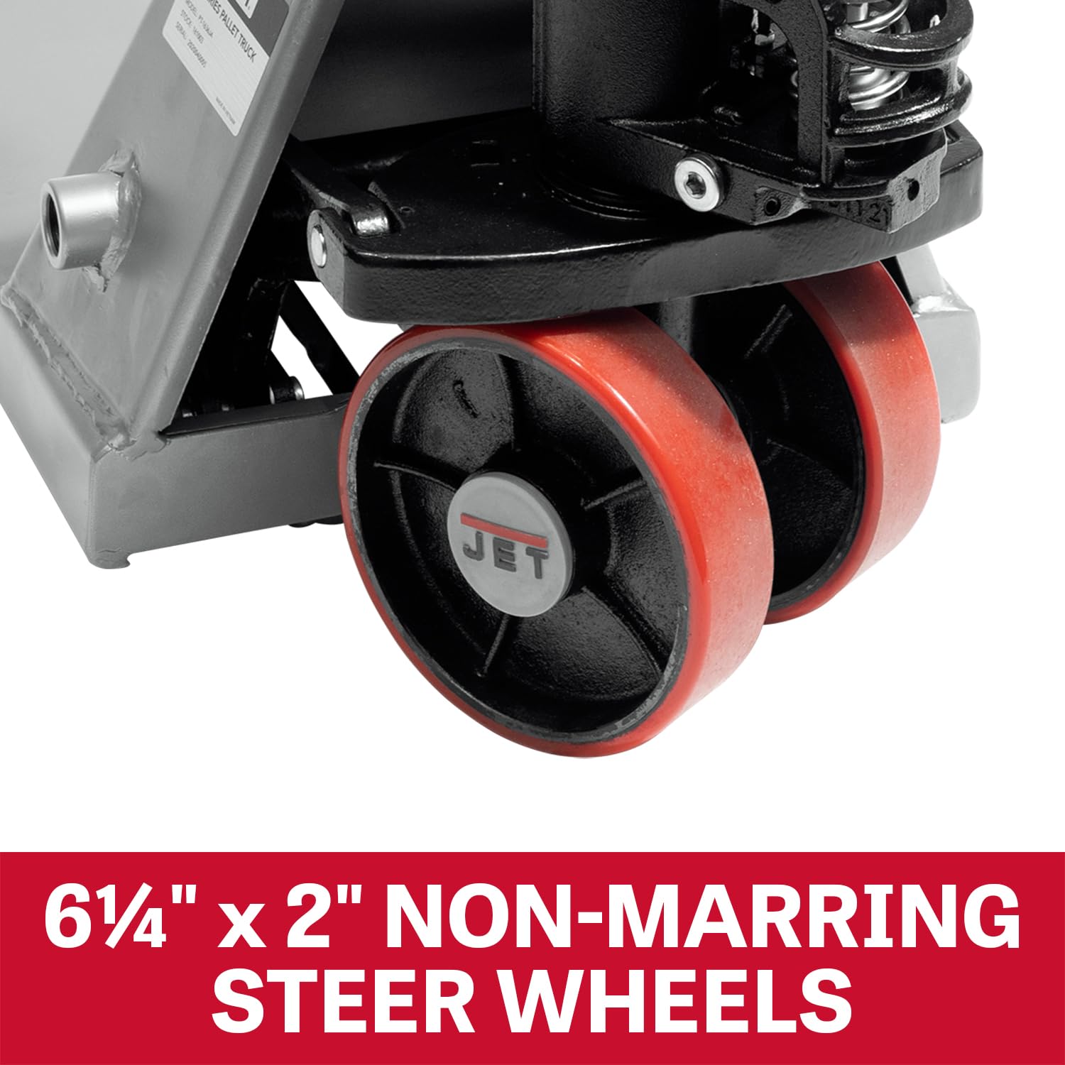 JET 5500 Lb. Capacity Pallet Jack, 16" x 36" (Model PT-1636JB)