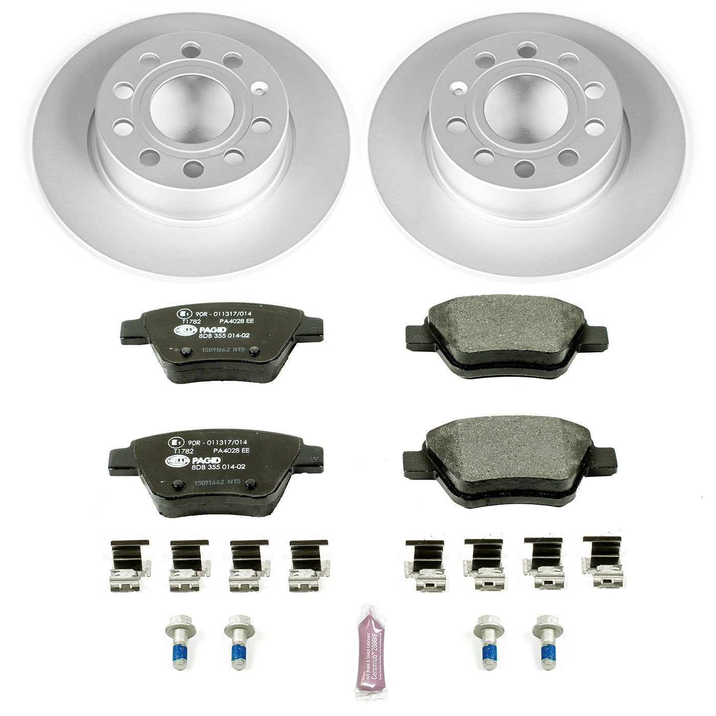 Euro-Stop Power Stop ESK6577 Brake Kit Rear
